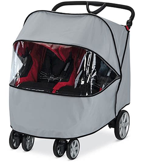 double pram rain cover.